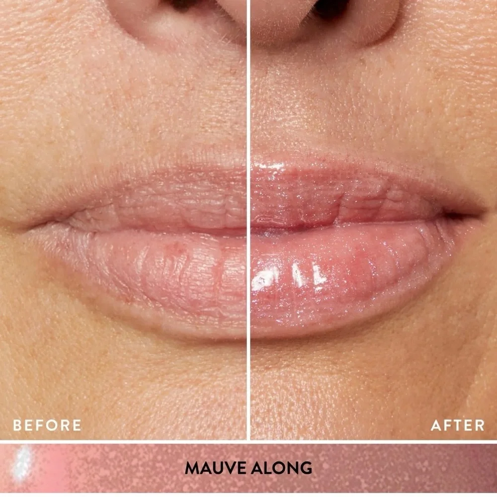 Laura Geller Mauve Along Fine Shine Glossy Lip Oil
